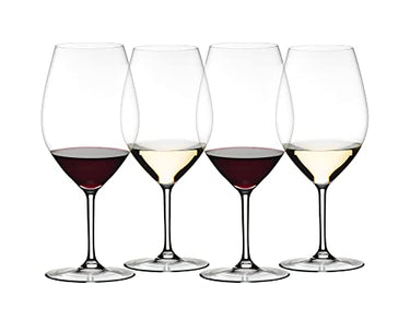 RIEDEL Wine Friendly 001 - Magnum Weinglas, 4er Set, Kristallglas, maschinell gefertigt im Sale